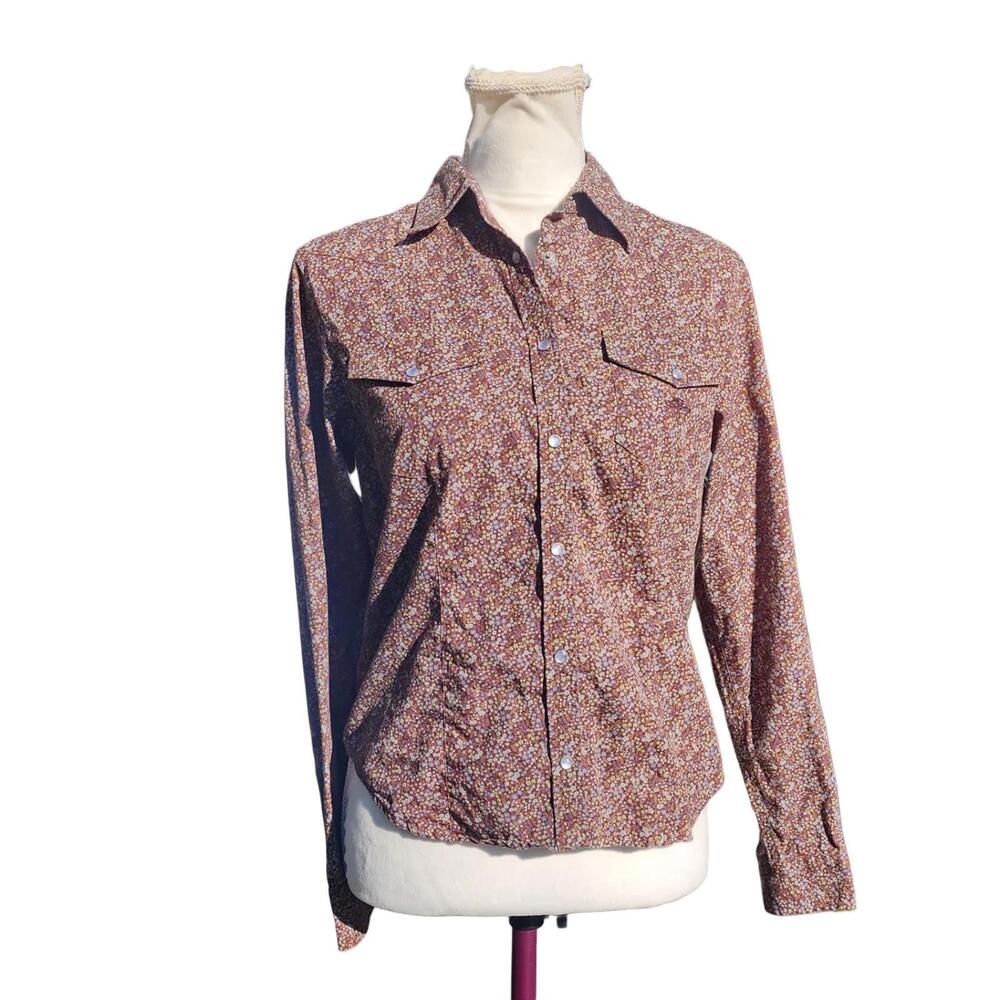 Vintage Lauren, Ralph Lauren. Late 90s Floral Print Button Down Shirt. Small